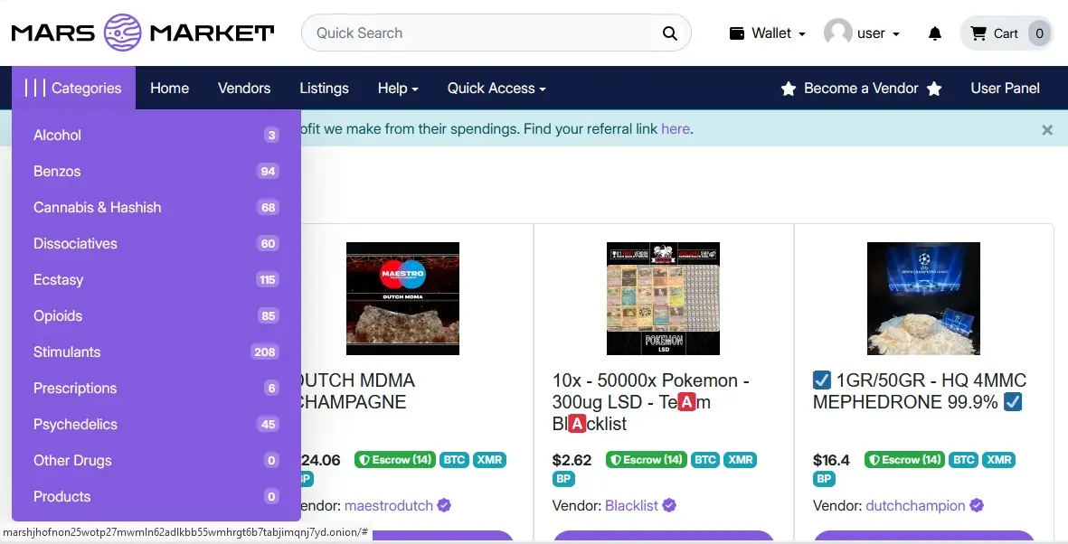Product Listings